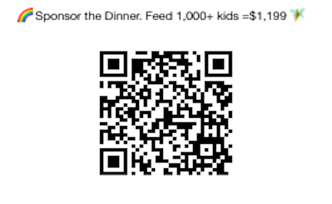 Sponsor the Dinner. Feed 1,000+ Children