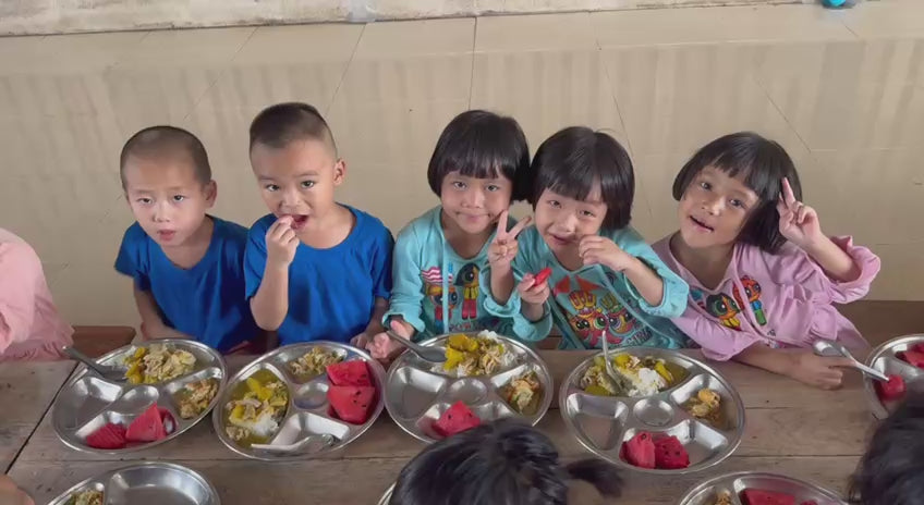 One-time $30 = 1 month of food